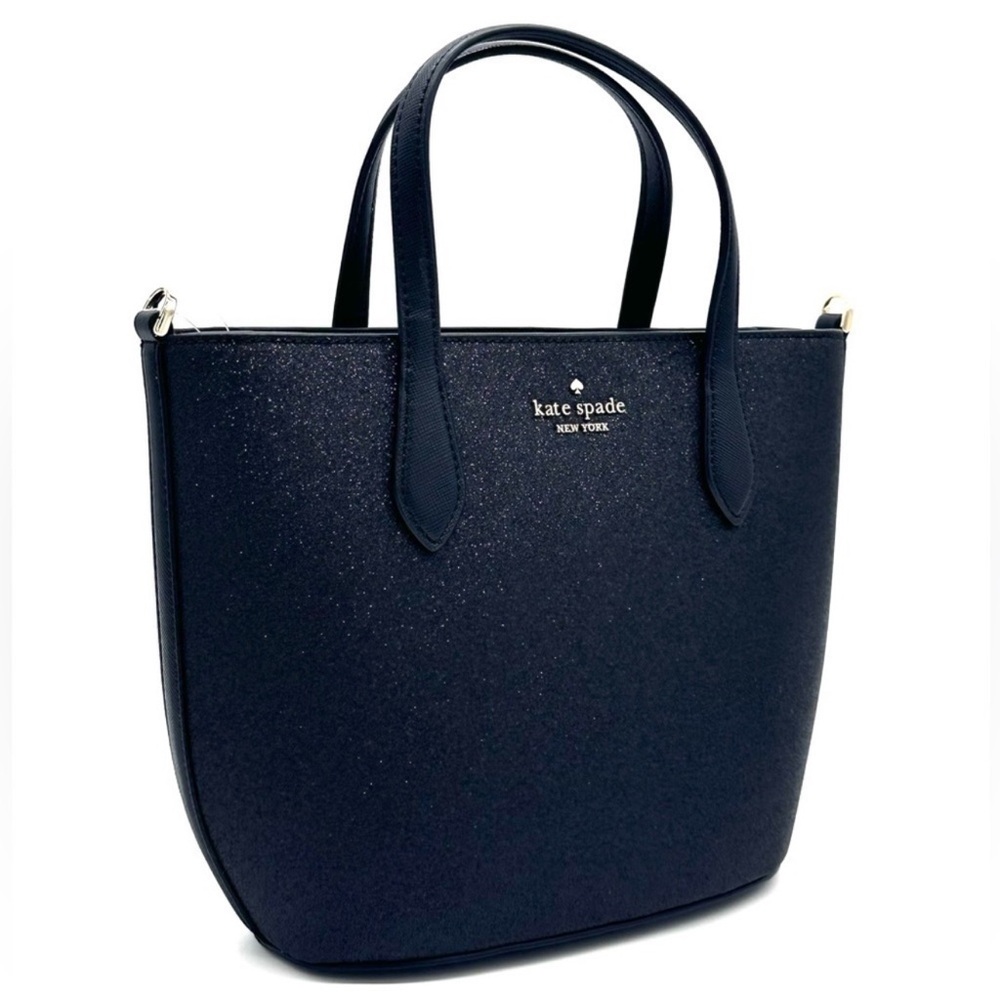Kate Spade Glimmer Satchel Bag Black (NWT) - Picture 3 of 13